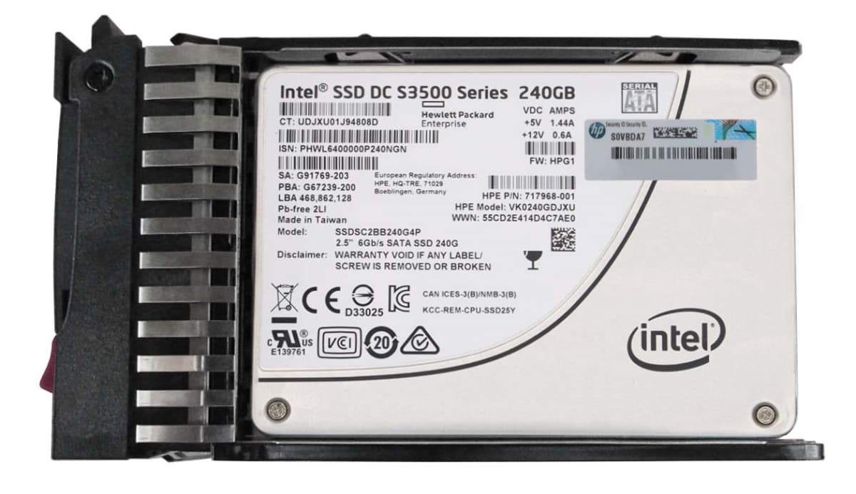 Жесткий диск HP 789354-001 240Gb  SATAIII 2,5" SSD