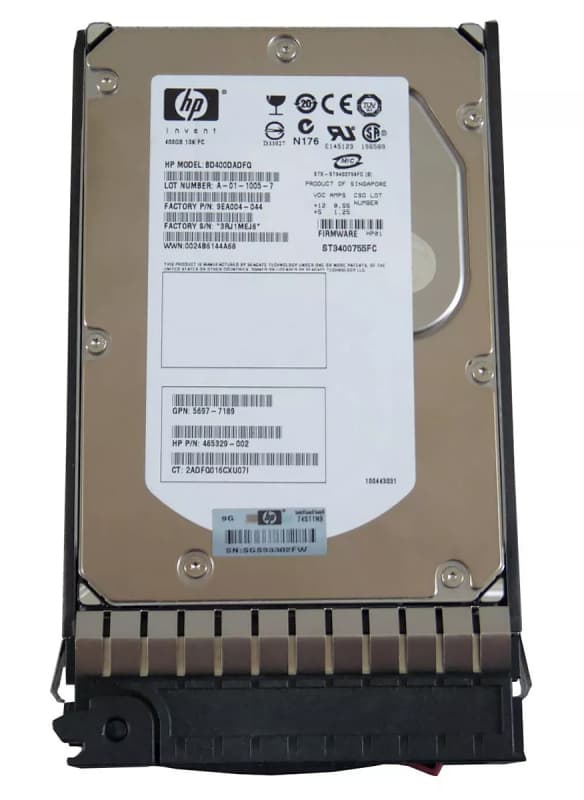 Жесткий диск HP AJ711-64201 400Gb  Fibre Channel  3,5" HDD