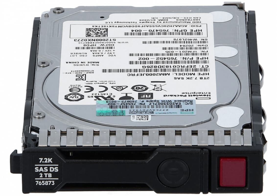 Жесткий диск HP 765873-001 2Tb 7200 SAS 2,5" HDD