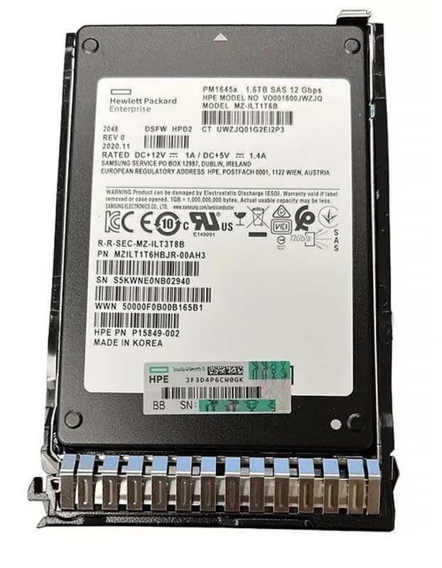 Жесткий диск HP P41559-001 1.6Tb  SAS 2,5" SSD