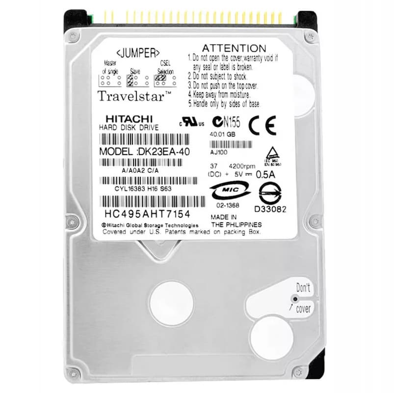 Жесткий диск Hitachi DK23EA-40 40Gb 4200 IDE 2,5" HDD