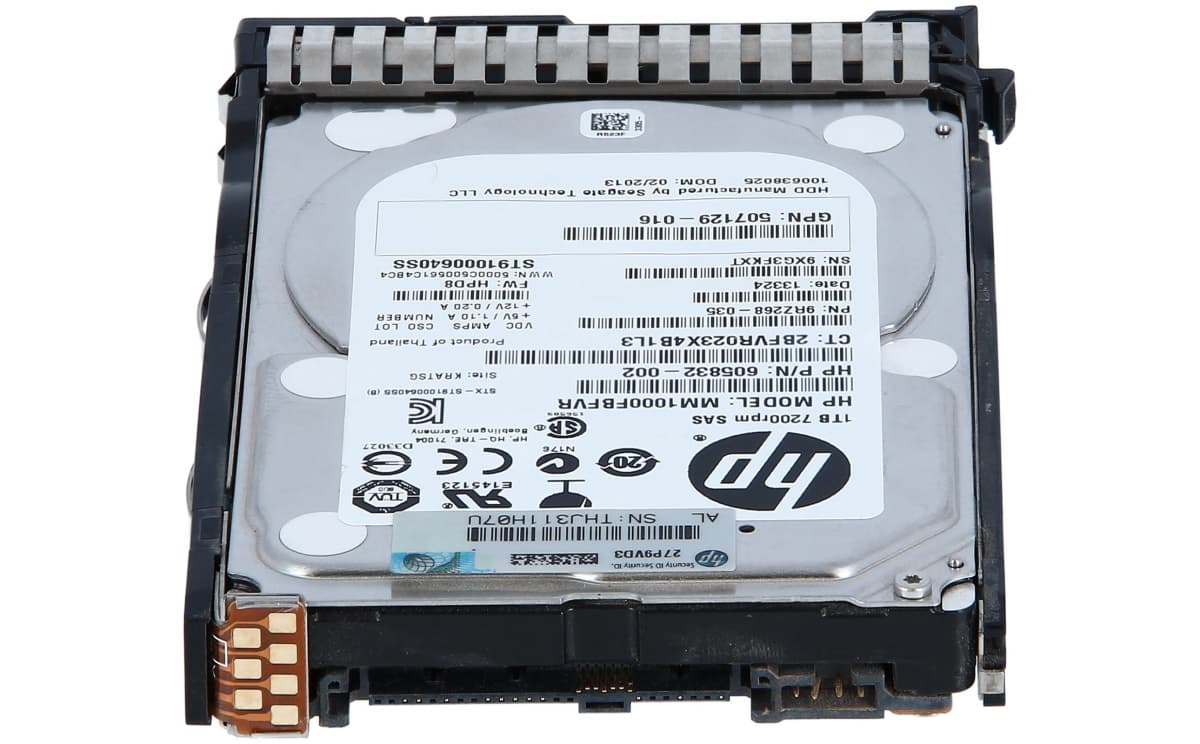 Жесткий диск HP 653954-001 1Tb  SAS 2,5" HDD