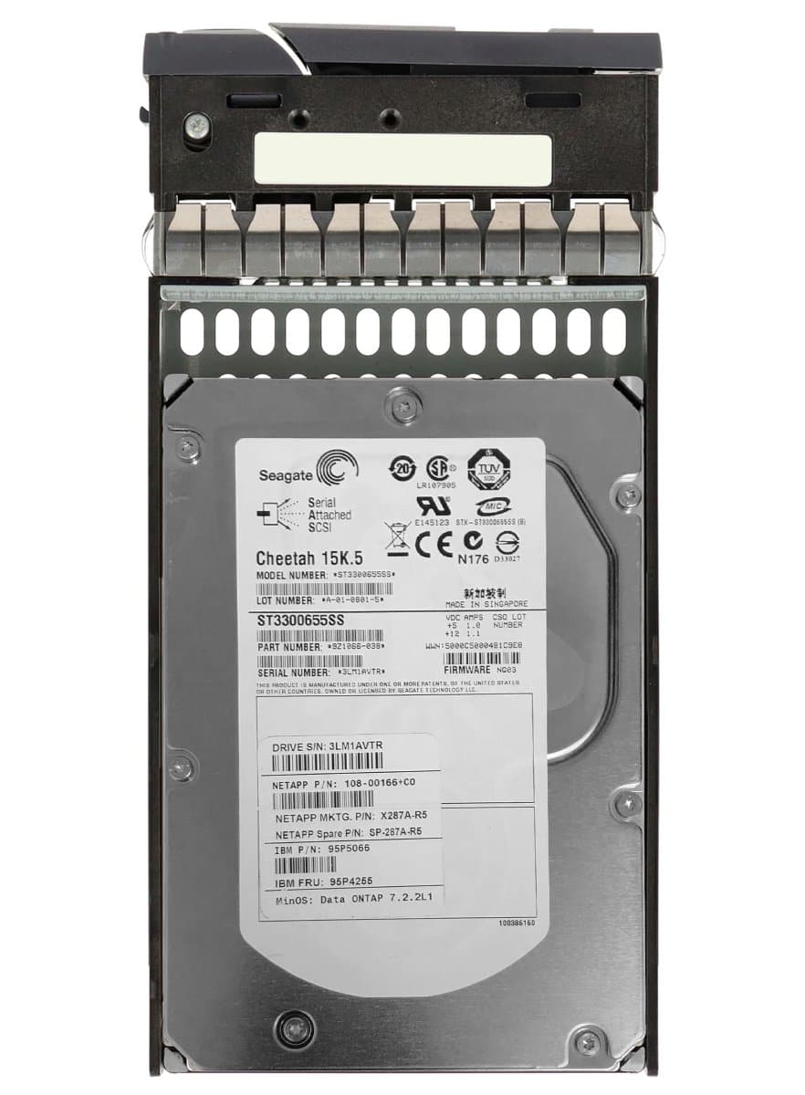 Жесткий диск NetApp 300Gb 15000 SAS 3.5" HDD 108-00166+C0