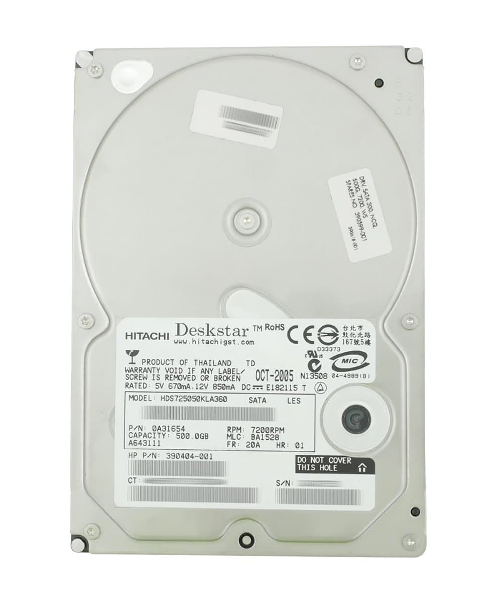 Жесткий диск HP 500Gb 7200 SATAII 3.5" HDD
