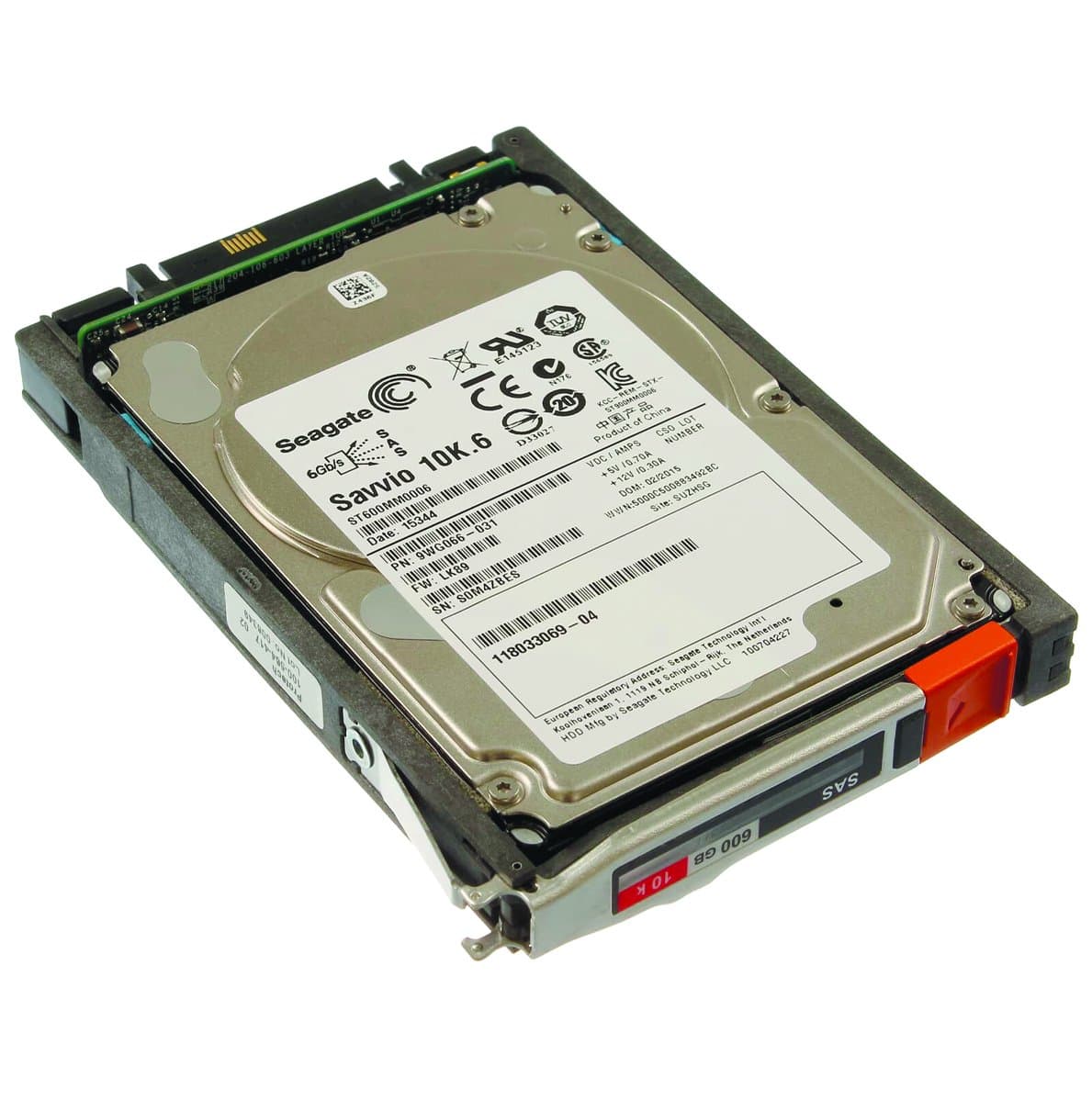 Жесткий диск EMC 600Gb 10000 SAS 2.5" HDD V3-2S10-600E
