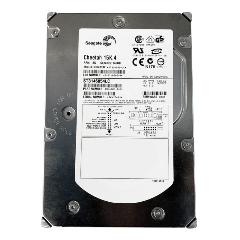 Жесткий диск Seagate ST3146854LC 146,8Gb  U320SCSI 3.5" HDD