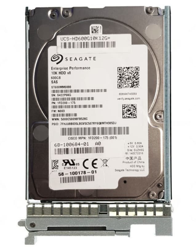 Жесткий Диск Cisco 1FD200-175 600Gb 10000 SAS 2,5" HDD
