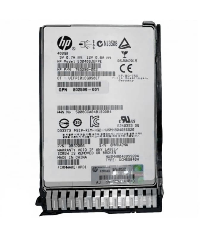 Жесткий диск HP 802599-001 400Gb  SAS 2,5" SSD