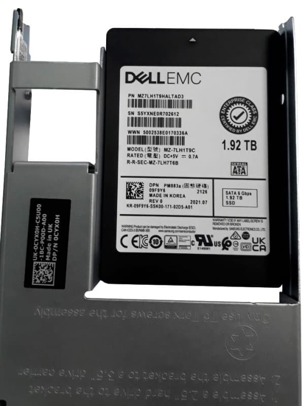 Жесткий диск Dell 09F9Y6 1.92TB SATA 2,5" SSD