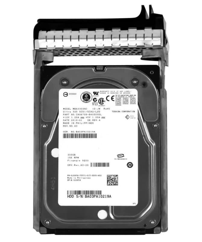 Жесткий диск Dell JU654 300Gb  U320SCSI 3.5" HDD