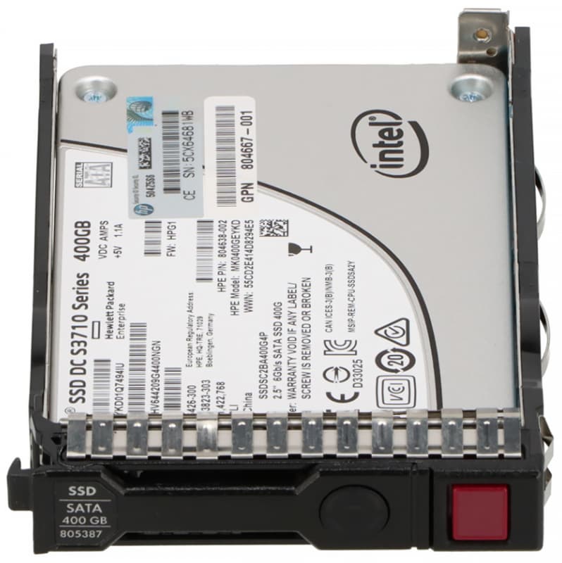 Жесткий диск HP 804665-B21 400Gb  SATAIII 2,5" SSD