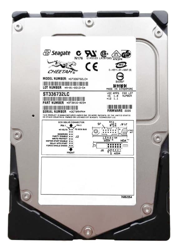 Жесткий диск Seagate 9T3016 36,7Gb  U320SCSI 3.5" HDD