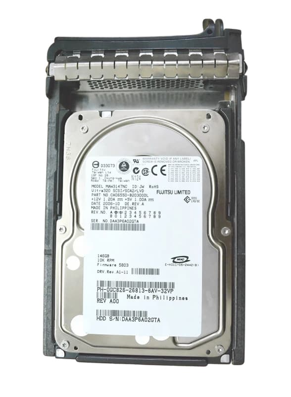Жесткий диск Dell GC826 146,8Gb  U320SCSI 3.5" HDD