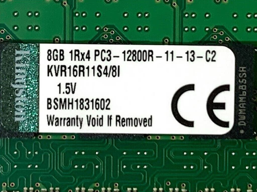 Оперативная память Kingston KVR16R11S4/8I DDRIII 8Gb