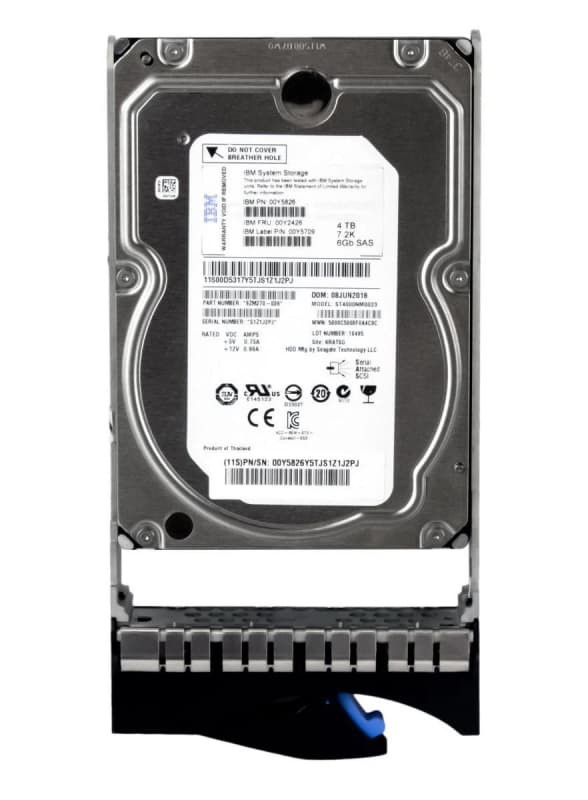 Жесткий диск IBM 00Y5826 4Tb 7200 SAS 3,5" HDD