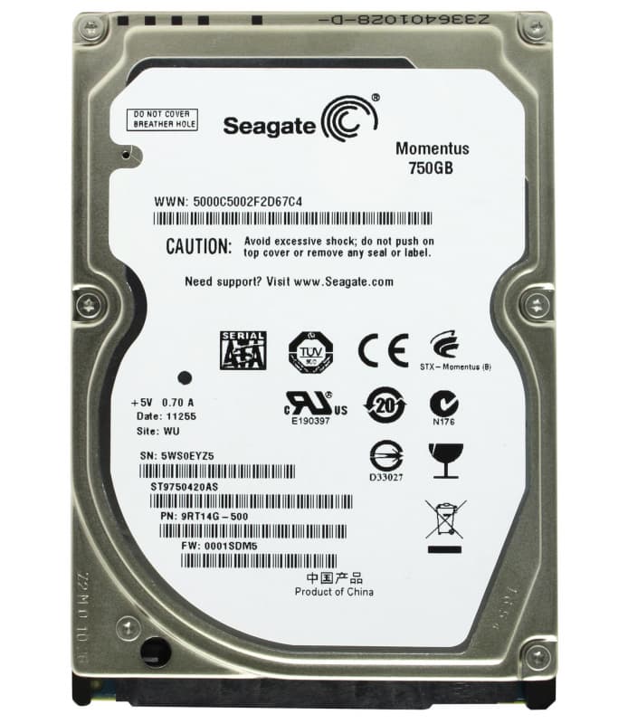 Жесткий диск Seagate ST9750420AS 750Gb 7200 SATA 3,5" HDD
