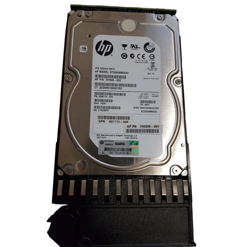 Жесткий диск HP 790339-001 2Tb 7200 SAS 3,5" HDD