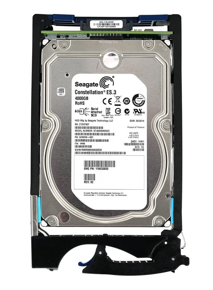 EMC 4TB 7200 Fibre Channel 3.5" HDD 005050149