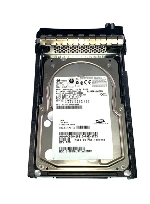 Жесткий диск Dell 0FC959 73Gb U320SCSI 3.5" HDD