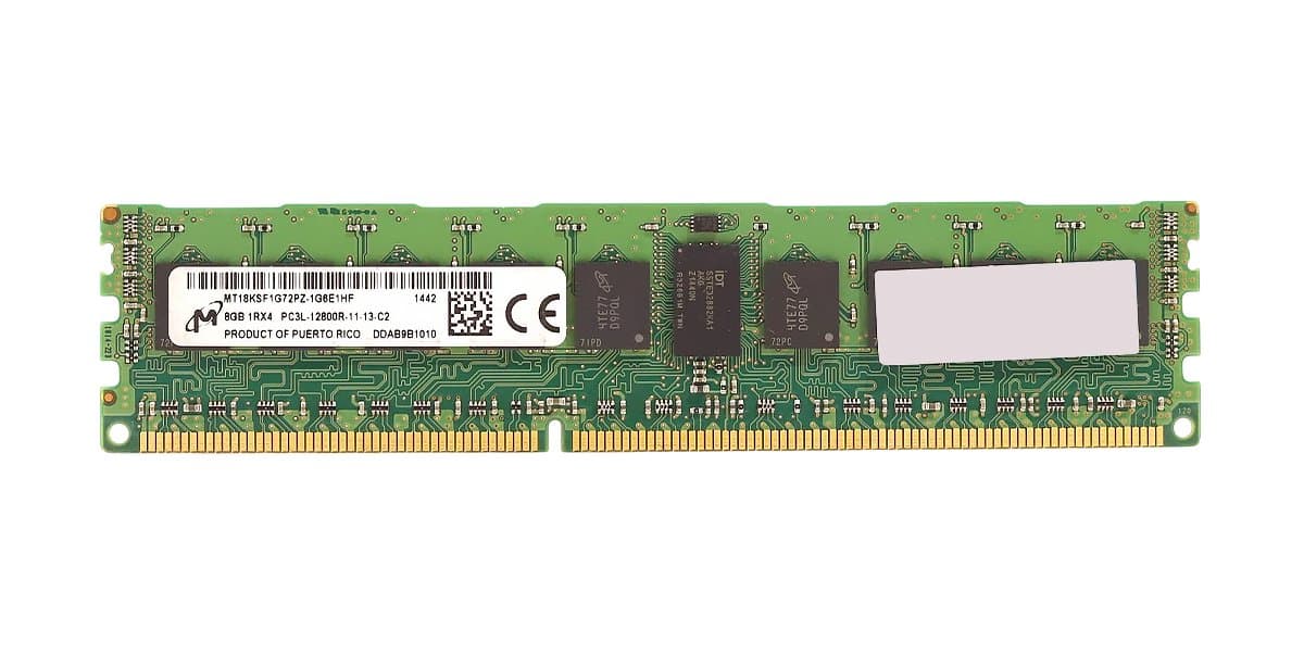 Оперативная память Micron DDRIII 8Gb MT18KSF1G72PZ-1G6E1HF    