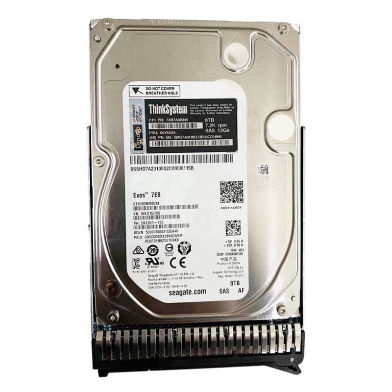 Жесткий диск Lenovo 7XB7A00045 8TB SAS 3,5" HDD