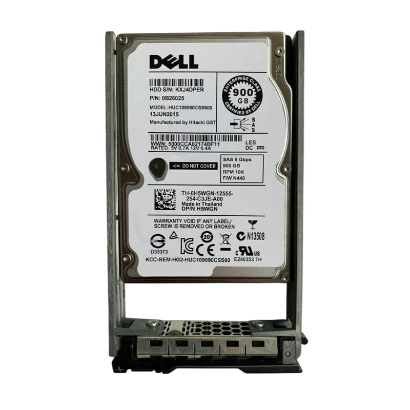 Жесткий диск Dell 0B26025 900Gb SAS 2,5" HDD