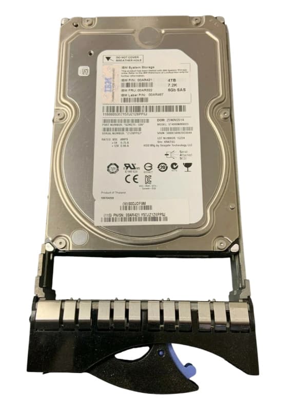 Жесткий диск IBM 00AR487 4Tb 7200 SAS 3,5" HDD
