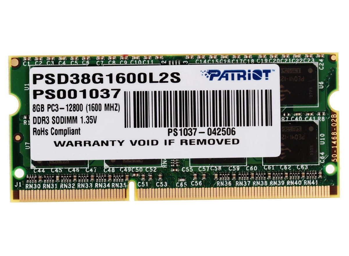 Оперативная память Patriot DDRIII 8Gb PS001037