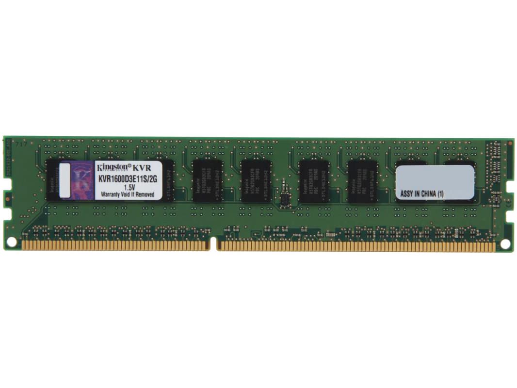 Оперативная память Kingston KVR1600D3E11S/2G DDRIII 2Gb