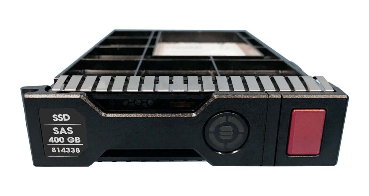 Жесткий диск HP 814338-001 400Gb SAS 3,5" SSD