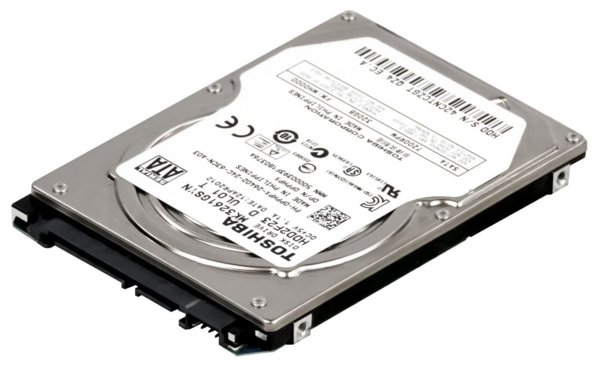 Жесткий диск Toshiba MK3261GSYN 320Gb 7200 SATAII 2,5" HDD
