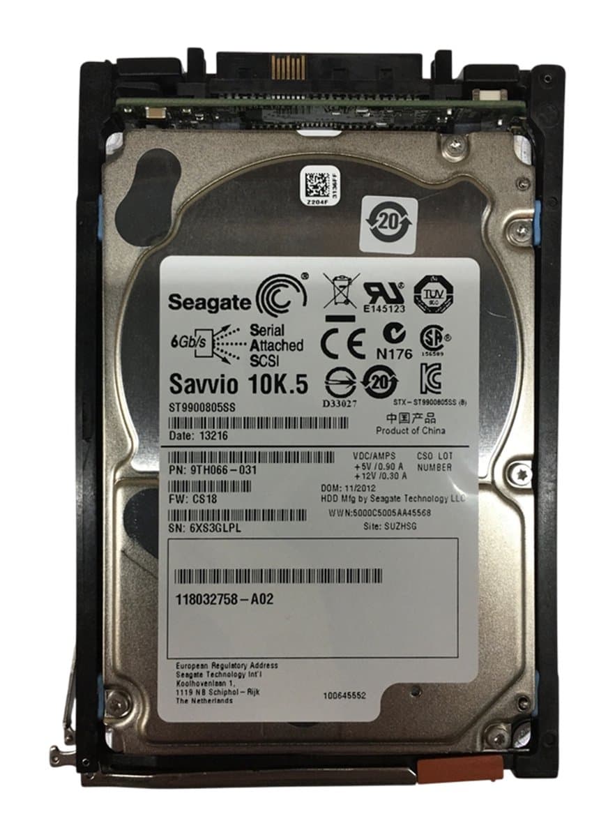 Жесткий диск  EMC 900Gb 10000 SAS 2.5" HDD 118032758-A02