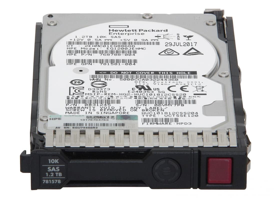Жесткий диск HP 781518-B21 1,2Tb 10000 SAS 2,5" HDD