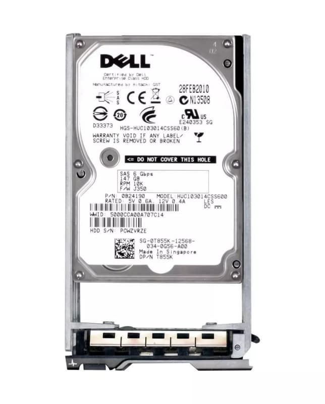 Жесткий диск Dell 0B24190 146Gb  SAS 2,5" HDD