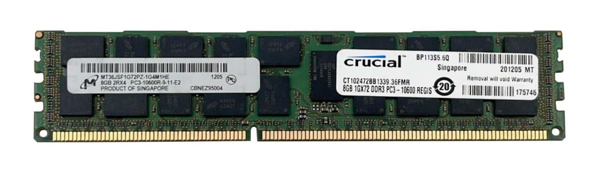 Оперативная память Crucial CT102472BB1339 DDRIII 8GB