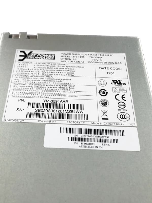 Резервный Блок Питания HP 81-00000063 573W