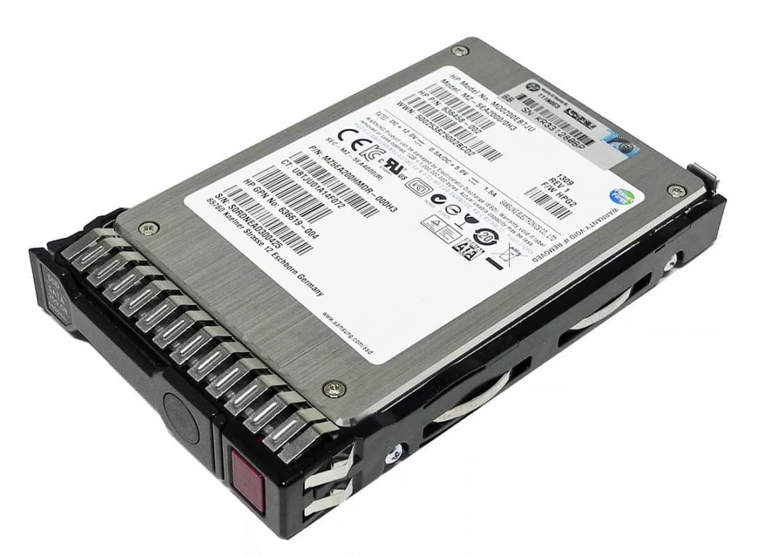 Жесткий диск HP 653118-B21 200Gb SATAII 2.5" SSD