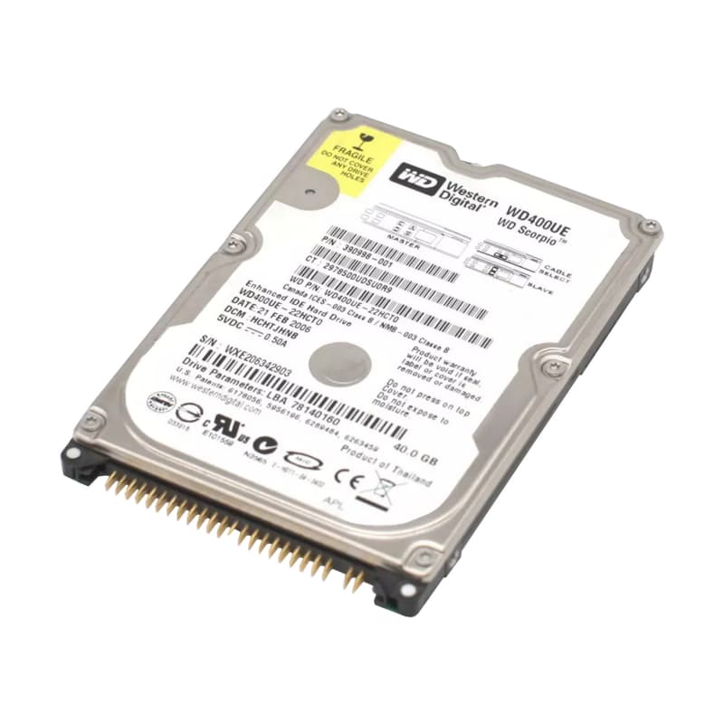 Жесткий диск Western Digital WD400UE 40Gb 5400 IDE 2,5" HDD
