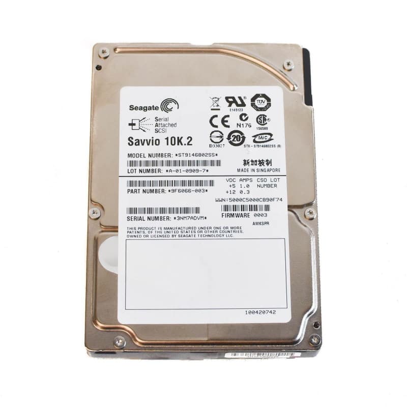 Жесткий диск Seagate 9F6066 146Gb  SAS 2,5" HDD