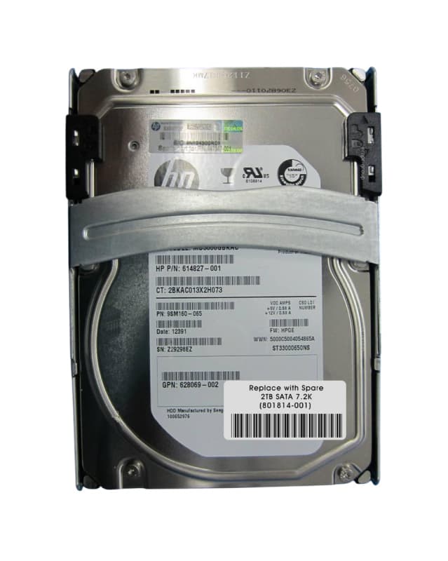 Жесткий диск HP 801630-B21 2Tb 7200 SATAIII 3.5" HDD