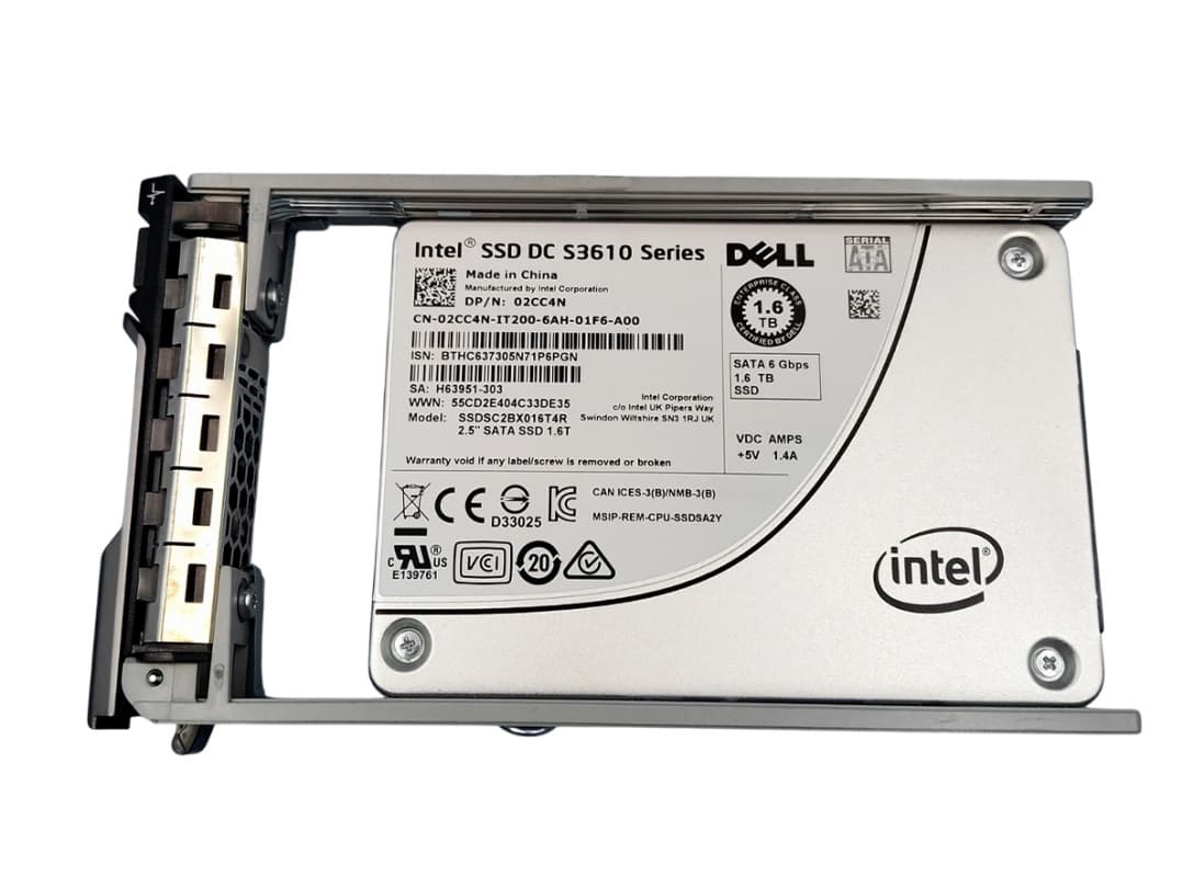 Жесткий диск Dell 02CC4N 1.6TB SATAIII 2,5" SSD