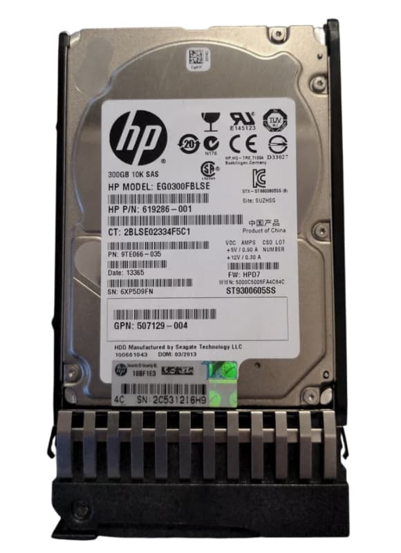 Жесткий диск HP 619286-001 300Gb 10000 SAS 2,5" HDD
