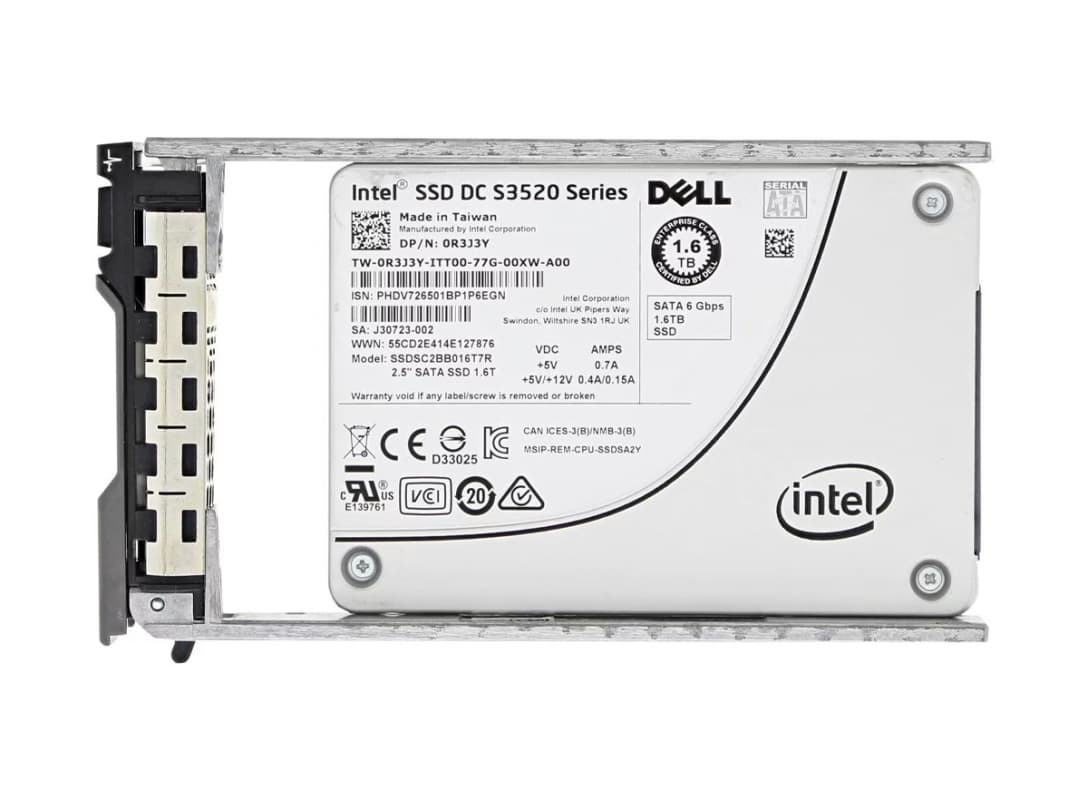 Жесткий диск Dell R3J3Y 1.6TB SATAIII  2,5" SSD