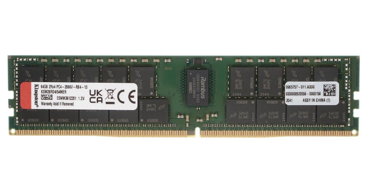  Kingston DDRIV 64Gb KSM26RD4/64MER