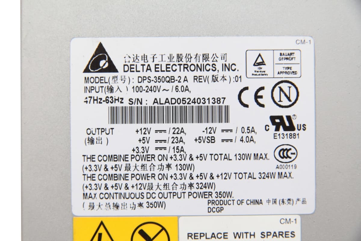 Блок Питания HP DPS-350QB-2 350W