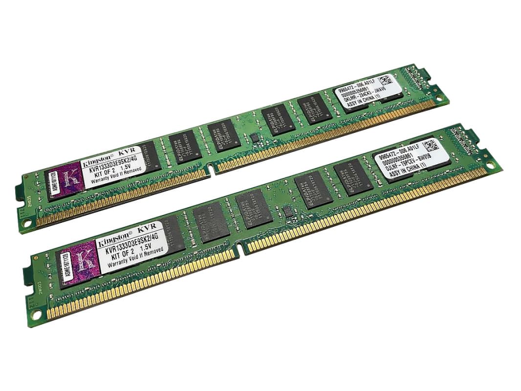 Оперативная память Kingston KVR1333D3E9SK2/4G DDRIII 4Gb