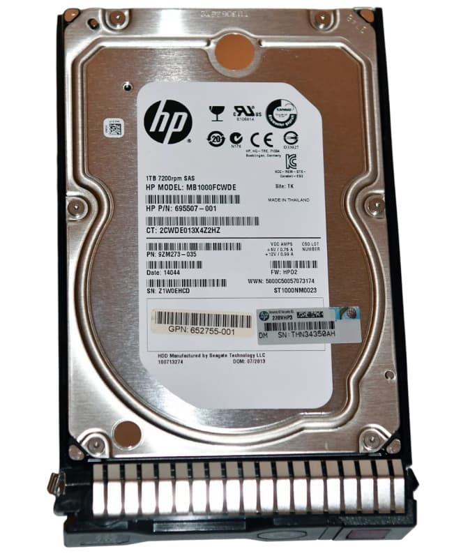 Жесткий диск HP 653947-001 1Tb  SAS 3,5" HDD