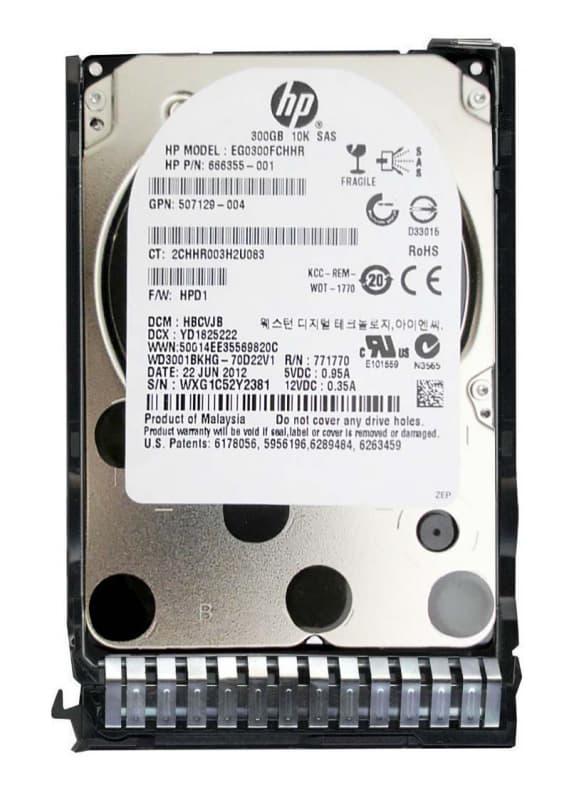 Жесткий диск HP 739713-001 300Gb SAS 2,5" HDD