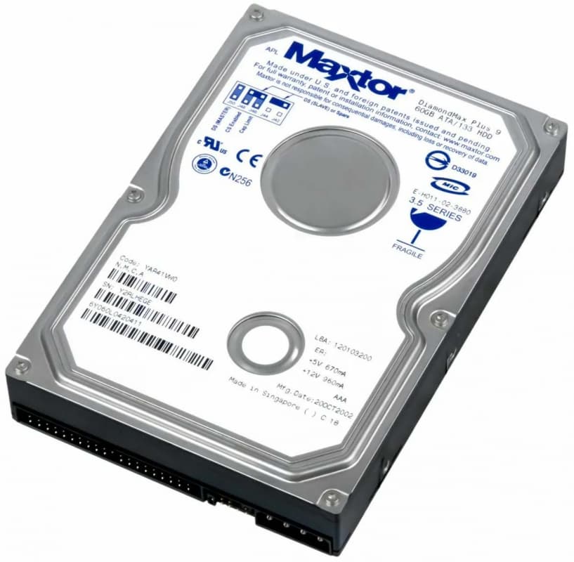 Жесткий диск Maxtor 6Y060L0 60Gb 7200 IDE 3.5" HDD