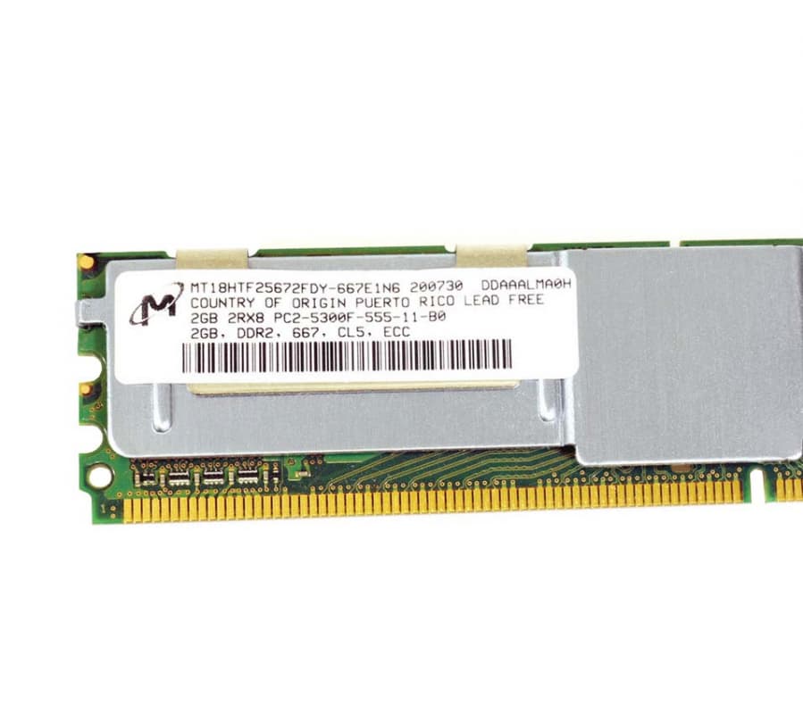 Оперативная память Micron MT18HTF25672FDY-667E1N6 DDRII 2GB